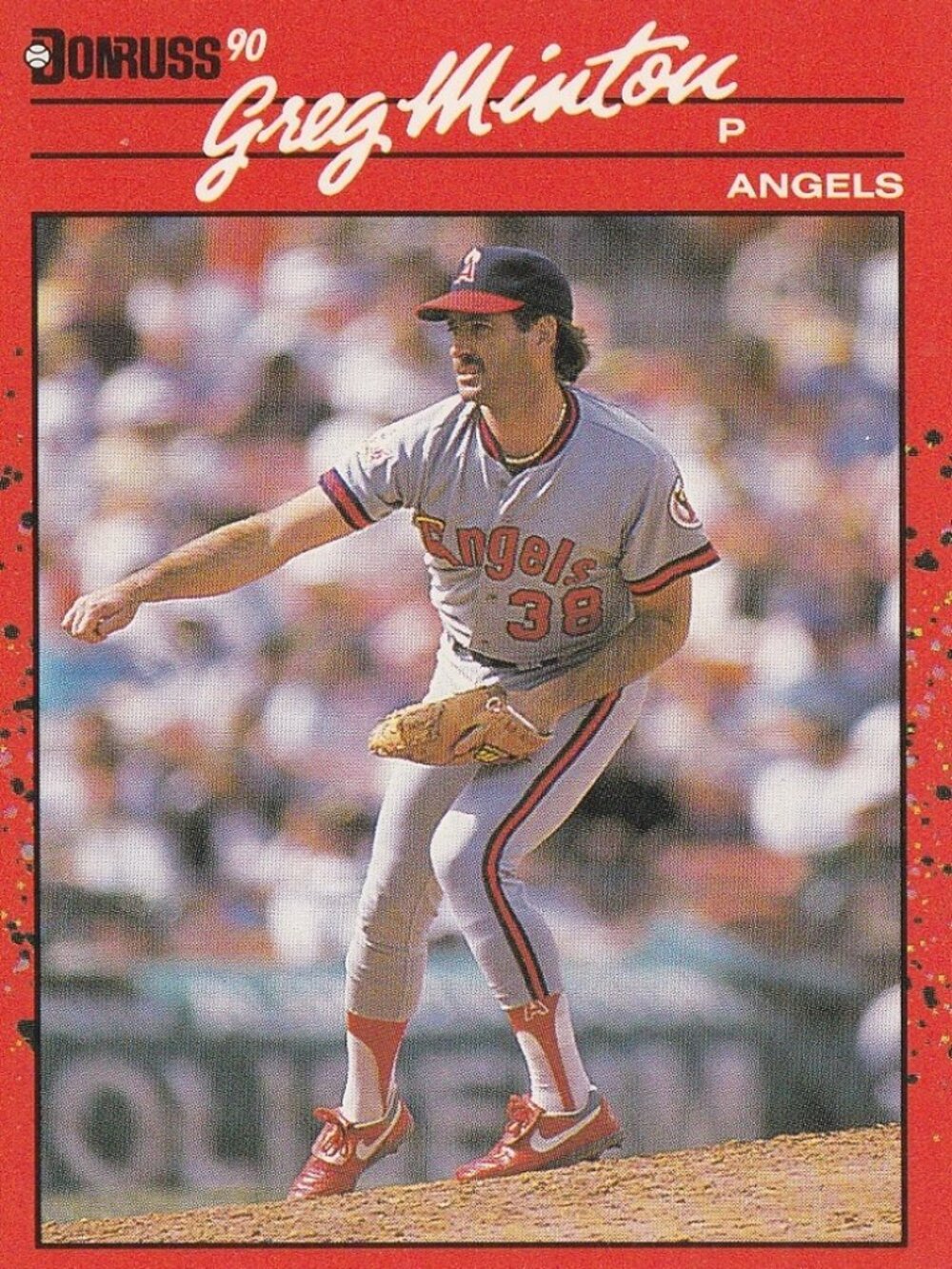 Greg Minton Baseball Card